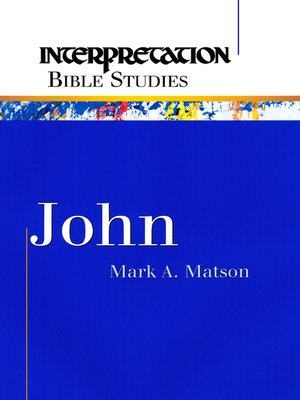 cover image of John